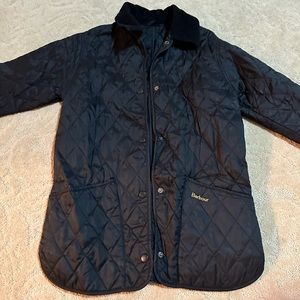 Barbour Annandale corduroy-trimmed quilted shell jacket
